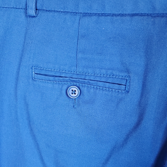 Larry Levine Petite Bright Blue Flate Front Slant Pockets Pants Womens 6P. - Picture 7 of 11